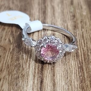 RBP Pink Topaz Ring Sz 7